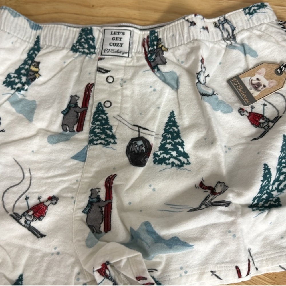 NWT - PJ salvage Let’s Get Cozy Short